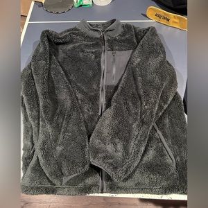 Thick and cozy Wool fleece jacket zip up